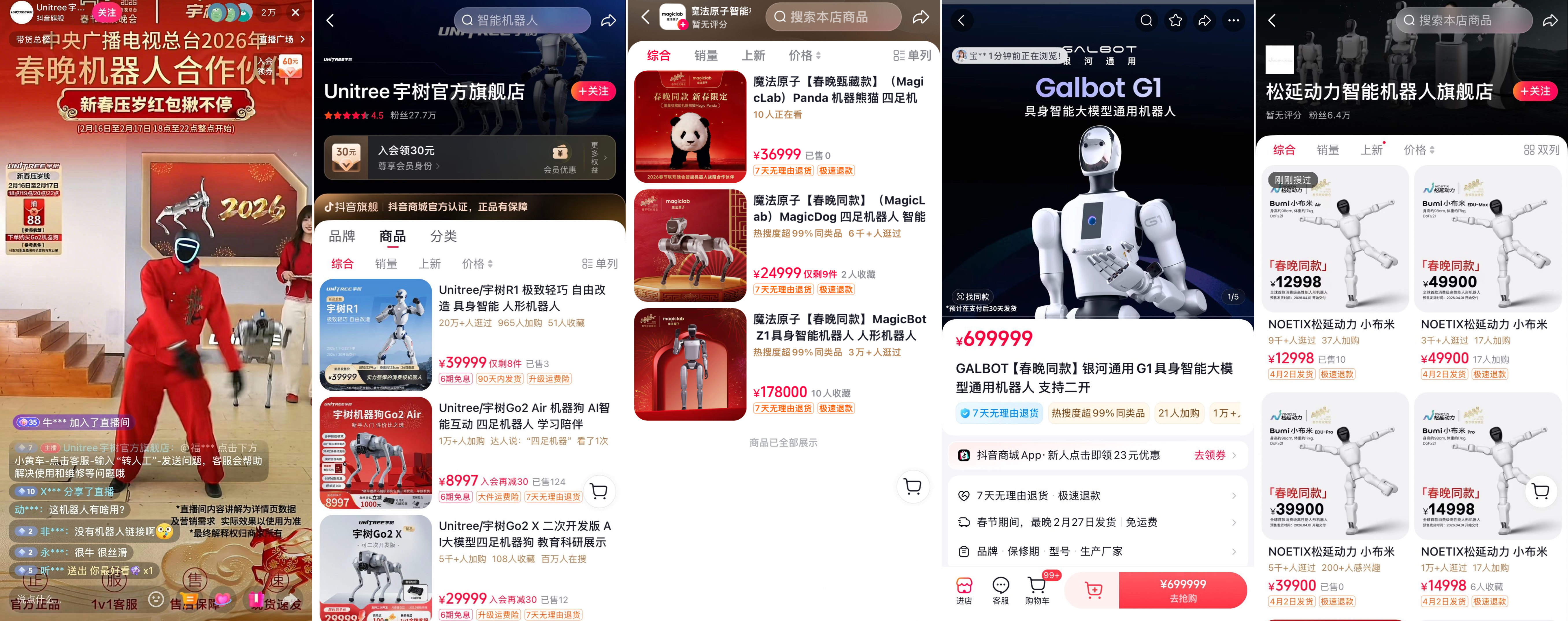 机器人组团亮相春晚,抖音电商机器人产品销量大增成消费新趋势