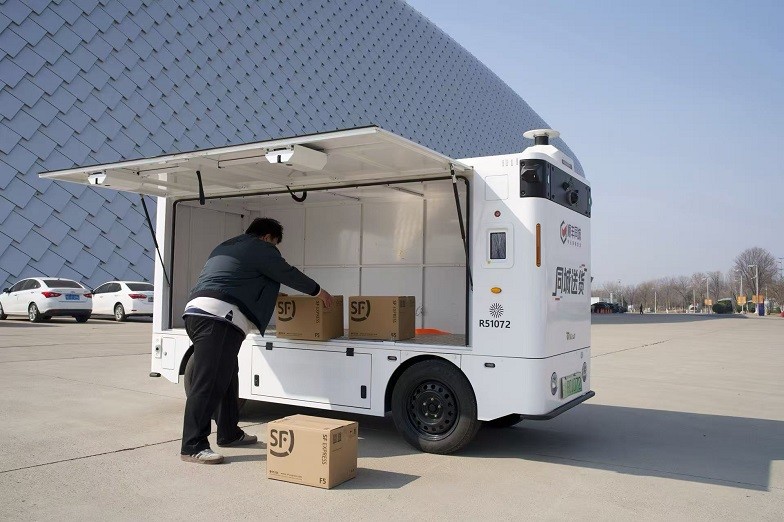 顺丰同城潍坊试点无人车货运，解决个人及中小商家货运难题