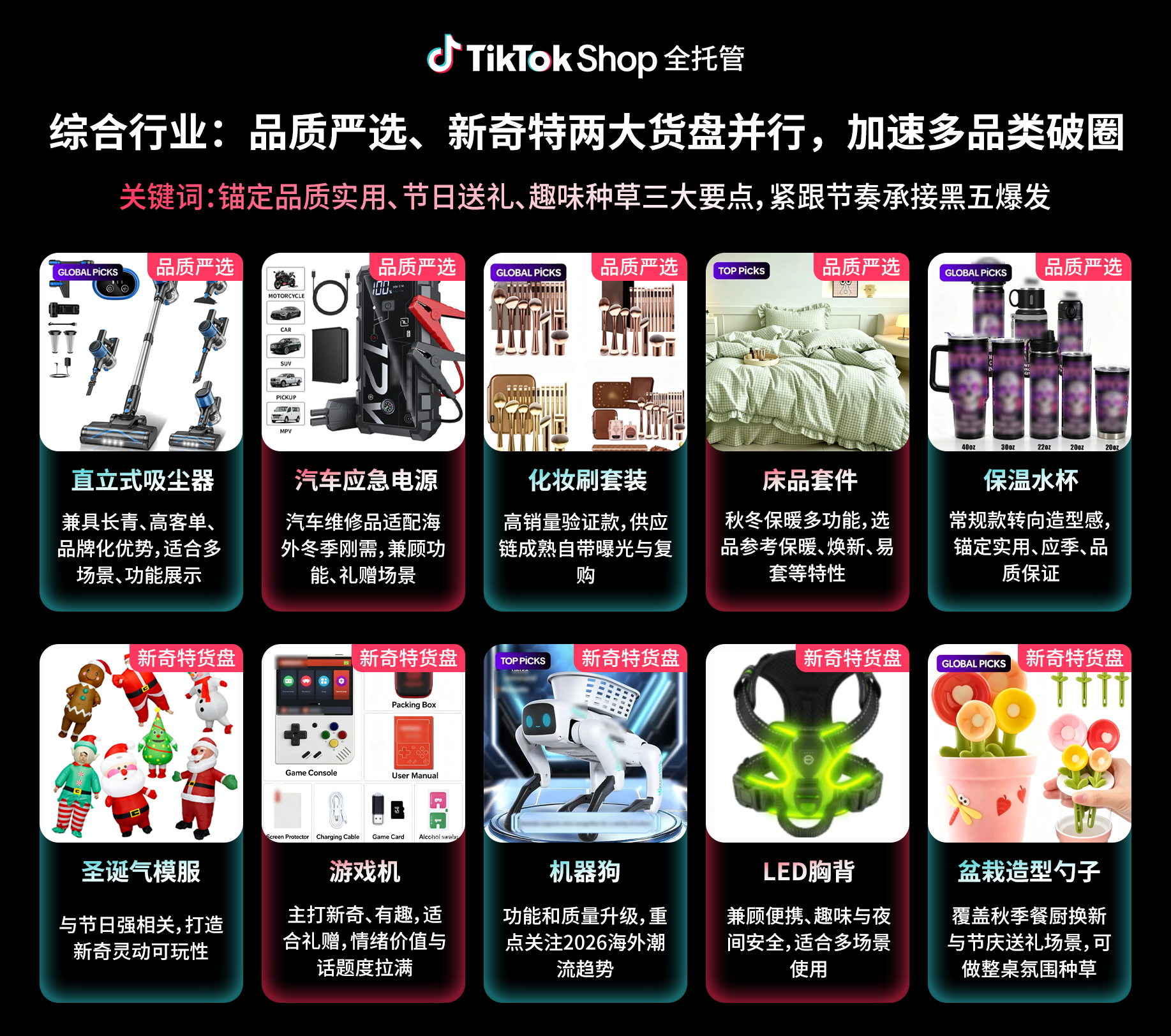 TikTok Shop全托管黑五备战攻略，覆盖16国市场